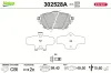 Bremsbelagsatz, Scheibenbremse Hinterachse VALEO 302528A Bild Bremsbelagsatz, Scheibenbremse Hinterachse VALEO 302528A