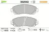 Bremsbelagsatz, Scheibenbremse Vorderachse VALEO 302542