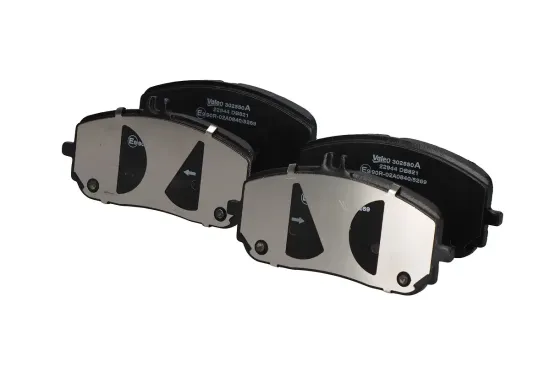 Bremsbelagsatz, Scheibenbremse Vorderachse VALEO 302550A Bild Bremsbelagsatz, Scheibenbremse Vorderachse VALEO 302550A