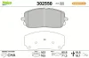 Bremsbelagsatz, Scheibenbremse Vorderachse VALEO 302550
