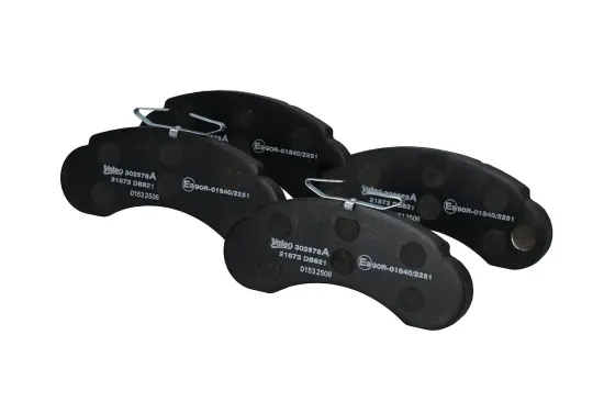 Bremsbelagsatz, Scheibenbremse Vorderachse VALEO 302578A Bild Bremsbelagsatz, Scheibenbremse Vorderachse VALEO 302578A