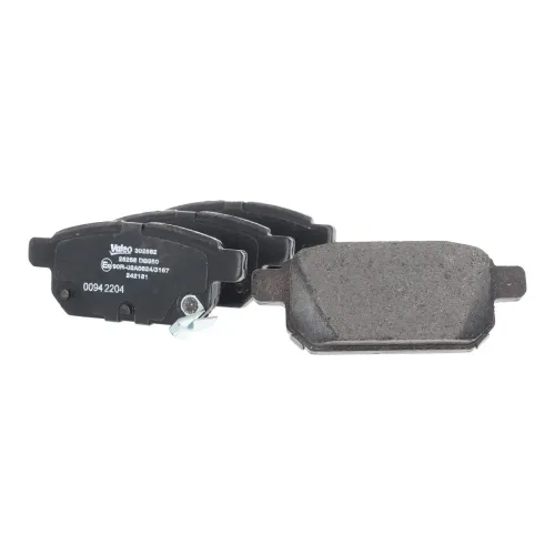 Bremsbelagsatz, Scheibenbremse Hinterachse VALEO 302582 Bild Bremsbelagsatz, Scheibenbremse Hinterachse VALEO 302582