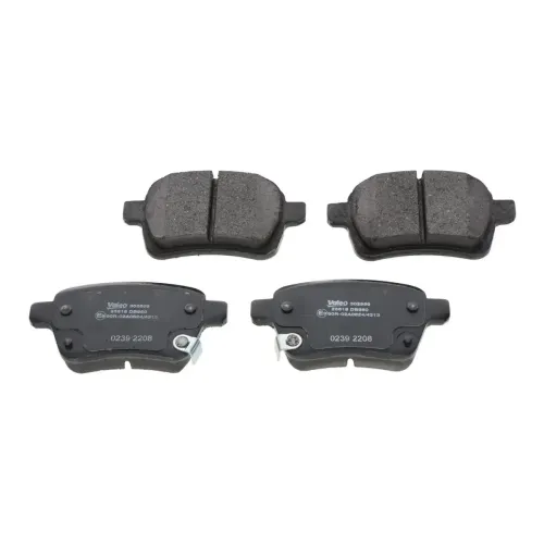 Bremsbelagsatz, Scheibenbremse Hinterachse VALEO 302599 Bild Bremsbelagsatz, Scheibenbremse Hinterachse VALEO 302599