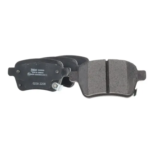 Bremsbelagsatz, Scheibenbremse Hinterachse VALEO 302599 Bild Bremsbelagsatz, Scheibenbremse Hinterachse VALEO 302599