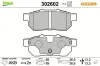 Bremsbelagsatz, Scheibenbremse Hinterachse VALEO 302602