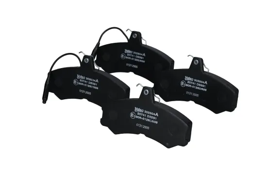 Bremsbelagsatz, Scheibenbremse Vorderachse VALEO 302604A Bild Bremsbelagsatz, Scheibenbremse Vorderachse VALEO 302604A