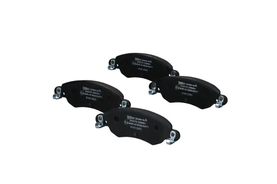 Bremsbelagsatz, Scheibenbremse Vorderachse VALEO 302618A Bild Bremsbelagsatz, Scheibenbremse Vorderachse VALEO 302618A
