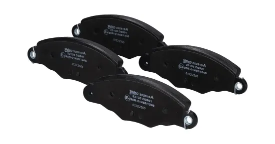 Bremsbelagsatz, Scheibenbremse Vorderachse VALEO 302619A Bild Bremsbelagsatz, Scheibenbremse Vorderachse VALEO 302619A
