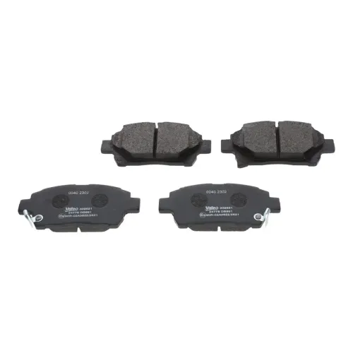 Bremsbelagsatz, Scheibenbremse Vorderachse VALEO 302621 Bild Bremsbelagsatz, Scheibenbremse Vorderachse VALEO 302621