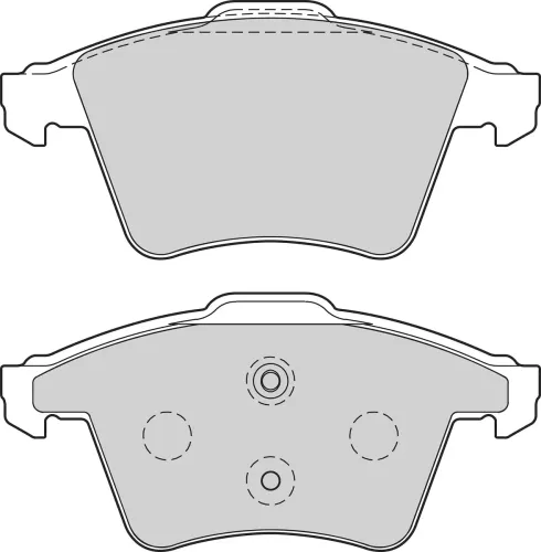 Bremsbelagsatz, Scheibenbremse Vorderachse VALEO 302628 Bild Bremsbelagsatz, Scheibenbremse Vorderachse VALEO 302628