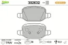 Bremsbelagsatz, Scheibenbremse Hinterachse VALEO 302632