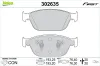 Bremsbelagsatz, Scheibenbremse Vorderachse VALEO 302635