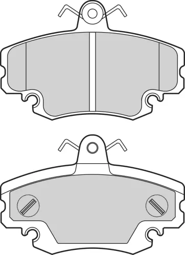 Bremsbelagsatz, Scheibenbremse Vorderachse VALEO 302638 Bild Bremsbelagsatz, Scheibenbremse Vorderachse VALEO 302638