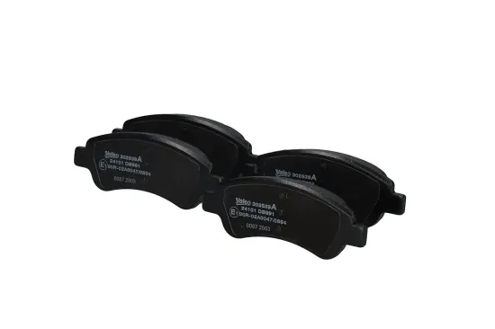 Bremsbelagsatz, Scheibenbremse Vorderachse VALEO 302639A Bild Bremsbelagsatz, Scheibenbremse Vorderachse VALEO 302639A
