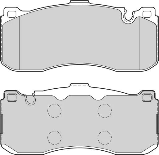 Bremsbelagsatz, Scheibenbremse Vorderachse VALEO 302646 Bild Bremsbelagsatz, Scheibenbremse Vorderachse VALEO 302646