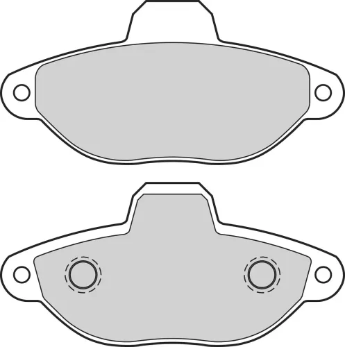 Bremsbelagsatz, Scheibenbremse Vorderachse VALEO 302653 Bild Bremsbelagsatz, Scheibenbremse Vorderachse VALEO 302653