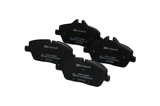 Bremsbelagsatz, Scheibenbremse Vorderachse VALEO 302654A Bild Bremsbelagsatz, Scheibenbremse Vorderachse VALEO 302654A