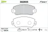 Bremsbelagsatz, Scheibenbremse Vorderachse VALEO 302655