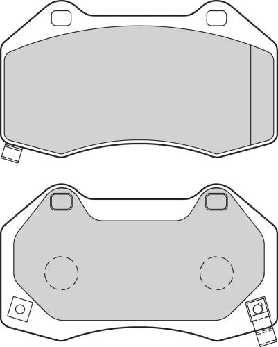 Bremsbelagsatz, Scheibenbremse Vorderachse VALEO 302659 Bild Bremsbelagsatz, Scheibenbremse Vorderachse VALEO 302659