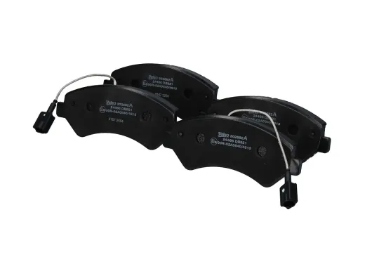 Bremsbelagsatz, Scheibenbremse Vorderachse VALEO 302662A Bild Bremsbelagsatz, Scheibenbremse Vorderachse VALEO 302662A