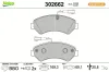 Bremsbelagsatz, Scheibenbremse Vorderachse VALEO 302662