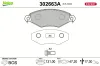 Bremsbelagsatz, Scheibenbremse Vorderachse VALEO 302663A Bild Bremsbelagsatz, Scheibenbremse Vorderachse VALEO 302663A