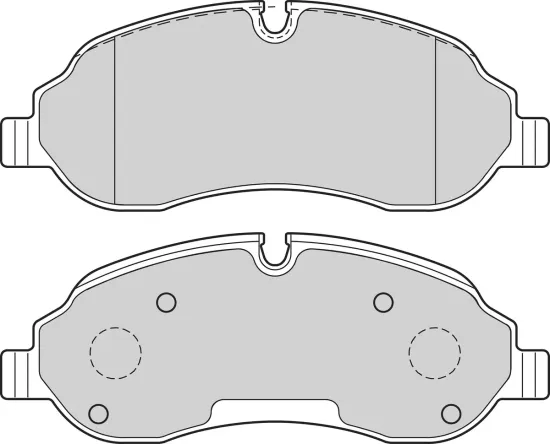Bremsbelagsatz, Scheibenbremse Vorderachse VALEO 302664 Bild Bremsbelagsatz, Scheibenbremse Vorderachse VALEO 302664