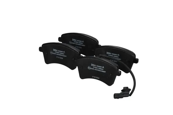 Bremsbelagsatz, Scheibenbremse Vorderachse VALEO 302667A Bild Bremsbelagsatz, Scheibenbremse Vorderachse VALEO 302667A