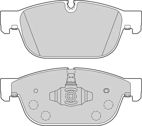 Bremsbelagsatz, Scheibenbremse Vorderachse VALEO 302671 Bild Bremsbelagsatz, Scheibenbremse Vorderachse VALEO 302671