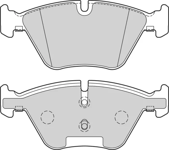 Bremsbelagsatz, Scheibenbremse Vorderachse VALEO 302672 Bild Bremsbelagsatz, Scheibenbremse Vorderachse VALEO 302672
