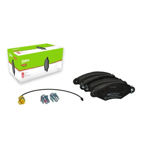 Bremsbelagsatz, Scheibenbremse Vorderachse VALEO 302674A Bild Bremsbelagsatz, Scheibenbremse Vorderachse VALEO 302674A