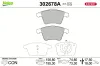 Bremsbelagsatz, Scheibenbremse Vorderachse VALEO 302678A