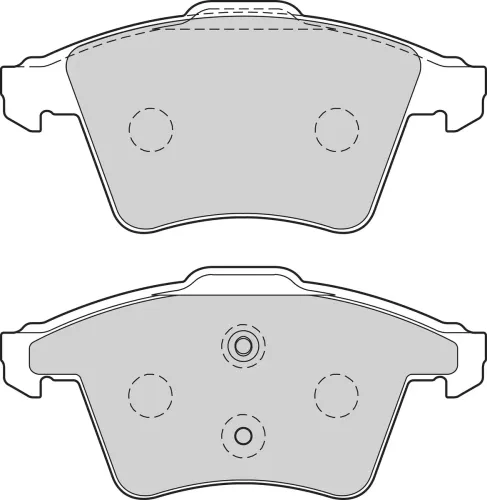 Bremsbelagsatz, Scheibenbremse Vorderachse VALEO 302678 Bild Bremsbelagsatz, Scheibenbremse Vorderachse VALEO 302678