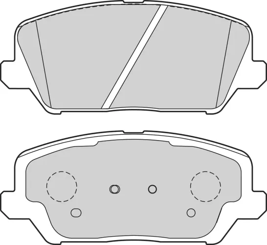 Bremsbelagsatz, Scheibenbremse Vorderachse VALEO 302688 Bild Bremsbelagsatz, Scheibenbremse Vorderachse VALEO 302688