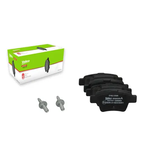 Bremsbelagsatz, Scheibenbremse Hinterachse VALEO 302689A Bild Bremsbelagsatz, Scheibenbremse Hinterachse VALEO 302689A