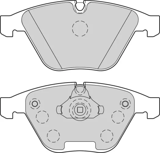 Bremsbelagsatz, Scheibenbremse Vorderachse VALEO 302691 Bild Bremsbelagsatz, Scheibenbremse Vorderachse VALEO 302691