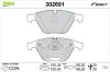 Bremsbelagsatz, Scheibenbremse Vorderachse VALEO 302691