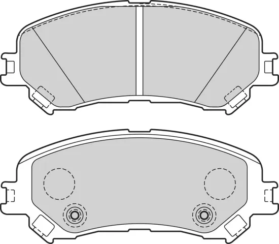 Bremsbelagsatz, Scheibenbremse Vorderachse VALEO 302697 Bild Bremsbelagsatz, Scheibenbremse Vorderachse VALEO 302697