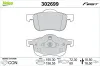 Bremsbelagsatz, Scheibenbremse Vorderachse VALEO 302699