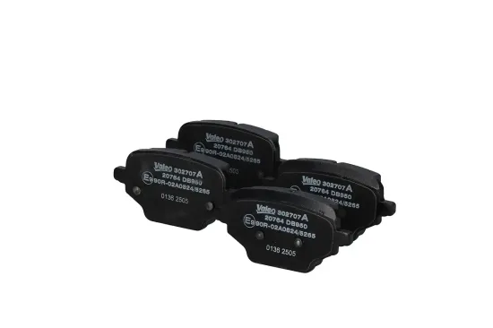 Bremsbelagsatz, Scheibenbremse Hinterachse VALEO 302707A Bild Bremsbelagsatz, Scheibenbremse Hinterachse VALEO 302707A