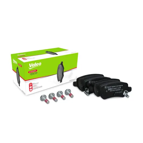 Bremsbelagsatz, Scheibenbremse Hinterachse VALEO 302713A Bild Bremsbelagsatz, Scheibenbremse Hinterachse VALEO 302713A