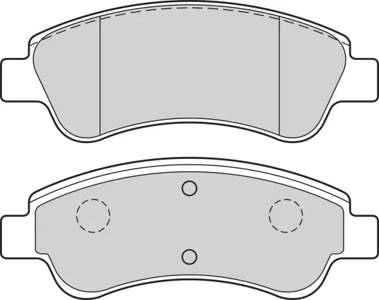 Bremsbelagsatz, Scheibenbremse Vorderachse VALEO 302715 Bild Bremsbelagsatz, Scheibenbremse Vorderachse VALEO 302715