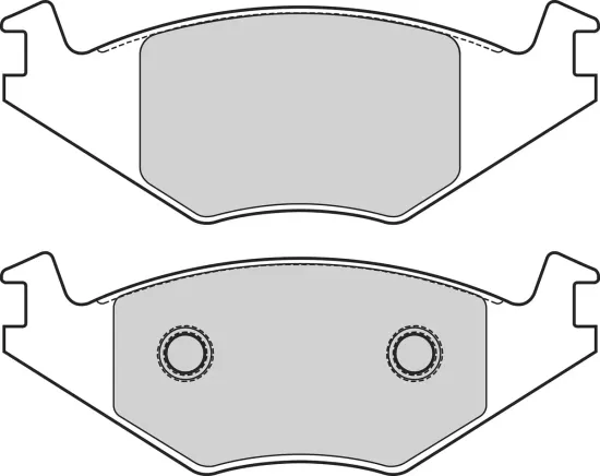 Bremsbelagsatz, Scheibenbremse Vorderachse VALEO 302716 Bild Bremsbelagsatz, Scheibenbremse Vorderachse VALEO 302716