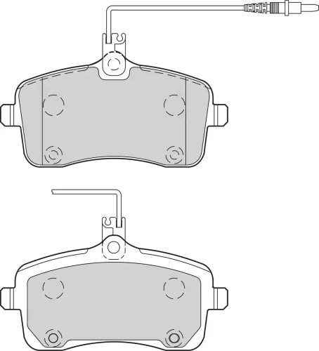 Bremsbelagsatz, Scheibenbremse Vorderachse VALEO 302718 Bild Bremsbelagsatz, Scheibenbremse Vorderachse VALEO 302718