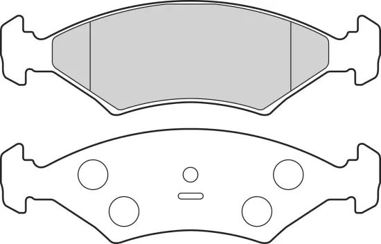 Bremsbelagsatz, Scheibenbremse Vorderachse VALEO 302719 Bild Bremsbelagsatz, Scheibenbremse Vorderachse VALEO 302719