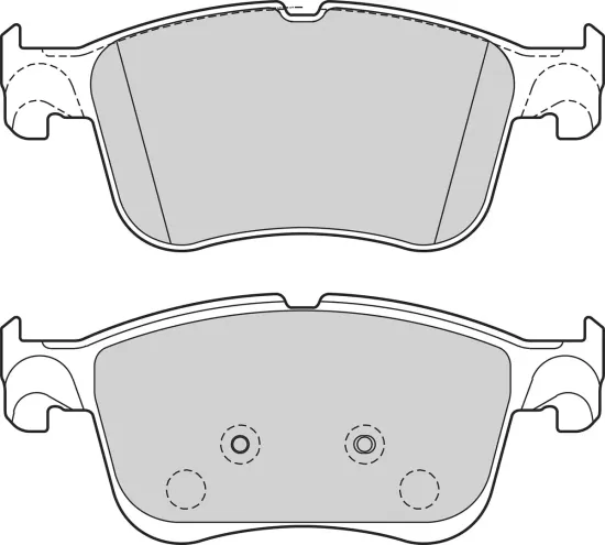 Bremsbelagsatz, Scheibenbremse Vorderachse VALEO 302729 Bild Bremsbelagsatz, Scheibenbremse Vorderachse VALEO 302729