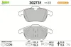 Bremsbelagsatz, Scheibenbremse Vorderachse VALEO 302731