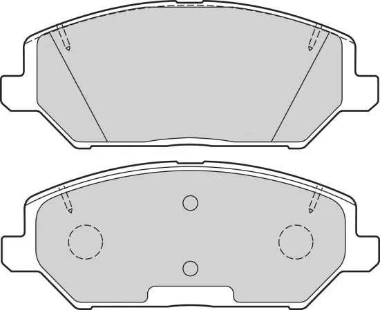 Bremsbelagsatz, Scheibenbremse Vorderachse VALEO 302733 Bild Bremsbelagsatz, Scheibenbremse Vorderachse VALEO 302733
