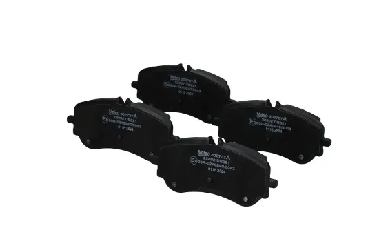 Bremsbelagsatz, Scheibenbremse Hinterachse VALEO 302737A Bild Bremsbelagsatz, Scheibenbremse Hinterachse VALEO 302737A