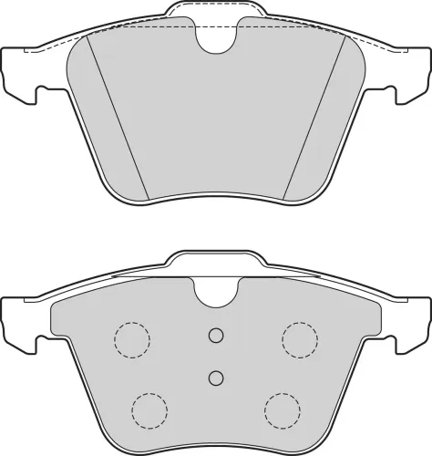 Bremsbelagsatz, Scheibenbremse Vorderachse VALEO 302739 Bild Bremsbelagsatz, Scheibenbremse Vorderachse VALEO 302739